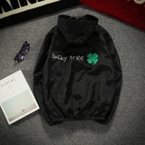 Back Letter Hoodie Jacket