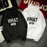 Back Letter Hoodie Jacket
