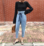 Jeans Sweet Girls Fashion Casual