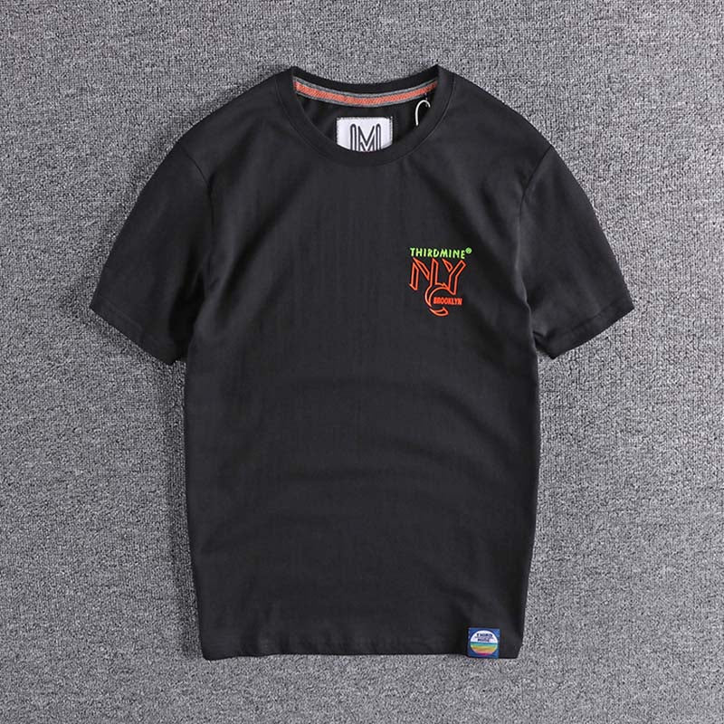 2020 summer neck short T-shirt