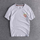 2020 summer neck short T-shirt